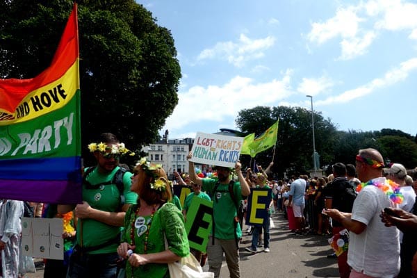 Greens call for ‘lasting equality’ ahead of Brighton & Hove Pride