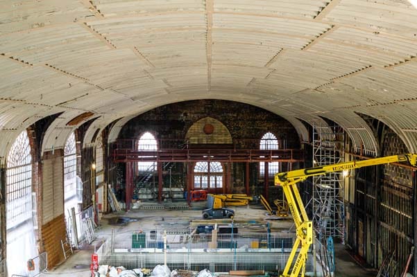 View recently discovered historic signage at Dome Heritage Open Day