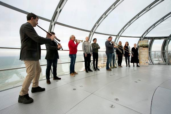 Taking Early Music to the skies