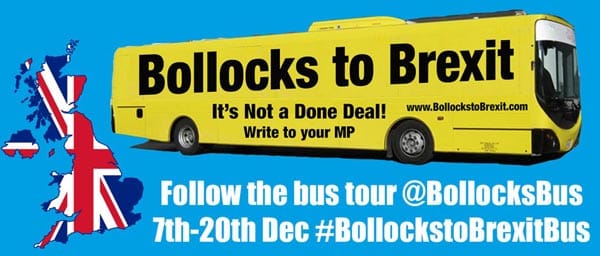Brexit Bus comes to Brighton this Friday
