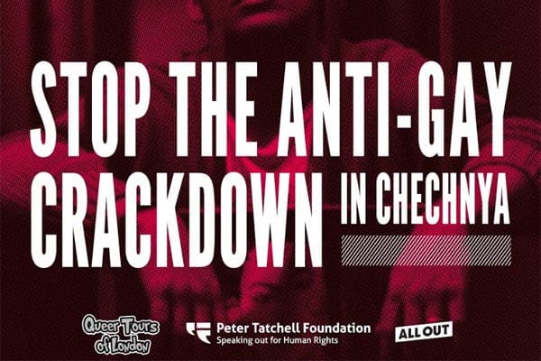 Hundreds to protest LGBT+ murders at Russian Embassy this Sunday