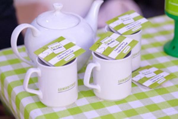 Share a cup of tea with Samaritans on Brew Monday