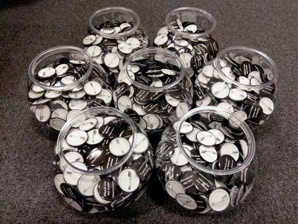 Badges return for Trans Day of Visibility!