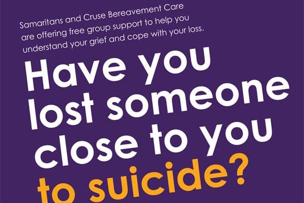 ‘Facing the Future’ with the help of Samaritans and Cruse Bereavement Care