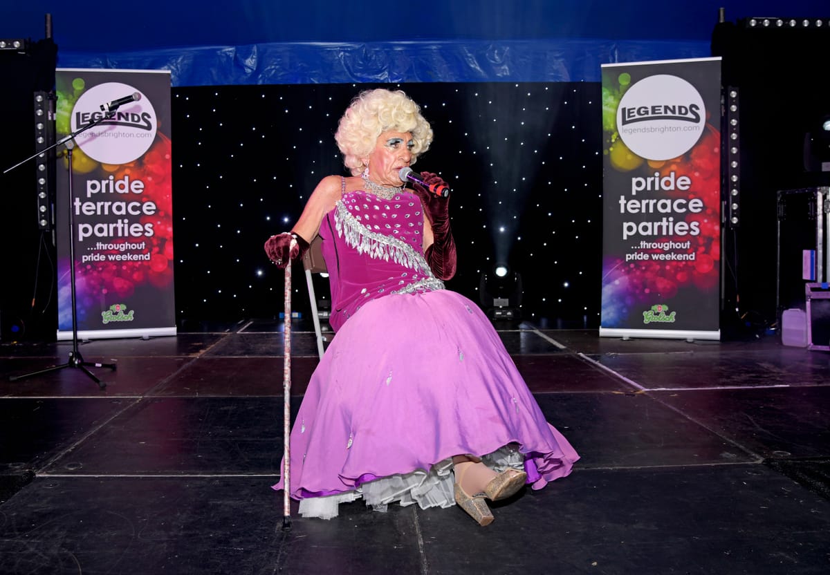 Legends to sponsor Brighton Pride Cabaret Big Top for another year