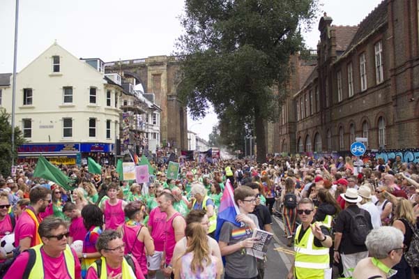 PICTURE DIARIES: Hove Lawns, Pride Parade and Pride Village Party