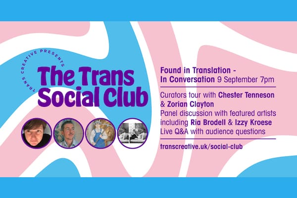 Trans Social Club to present ‘Found in Translation – In Conversation’