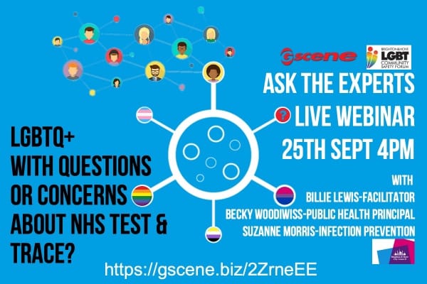 Join Gscene for free webinar on NHS Test & Trace system today 4pm