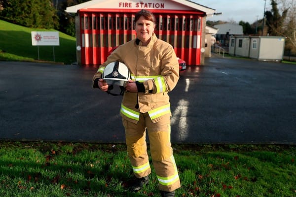 Trans firefighter awarded MBE
