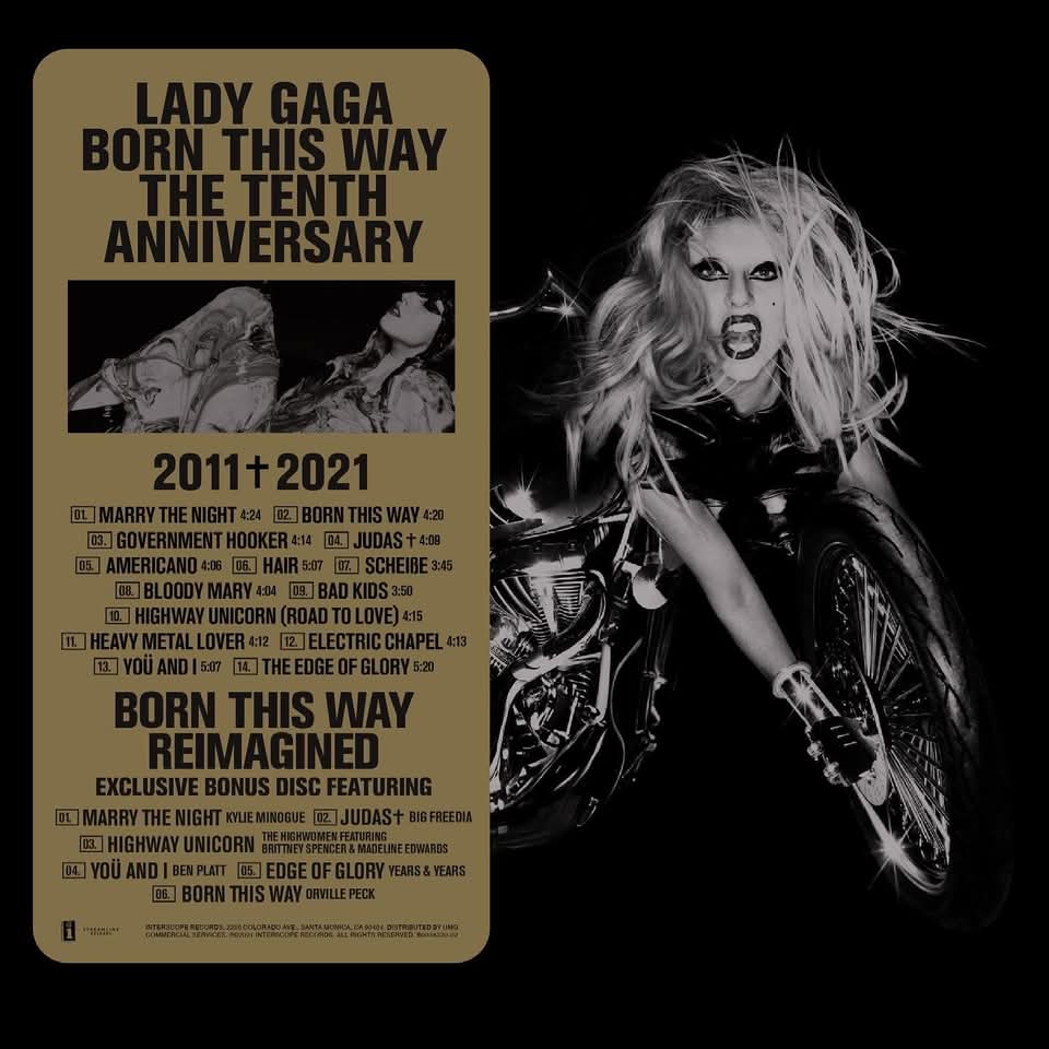 Lady Gaga’s ‘Born This Way’ celebrates 10 year anniversary
