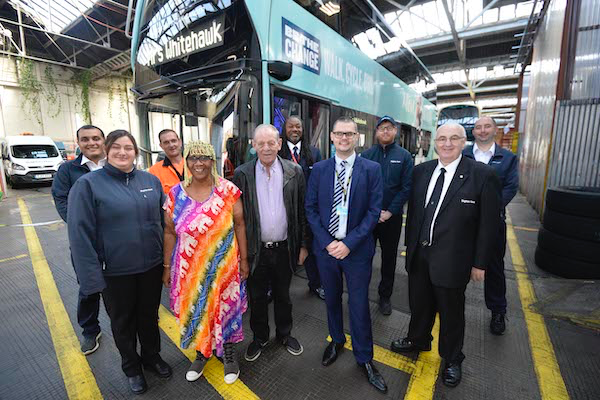 Whitehawk treasure remembered on bus bearing her name