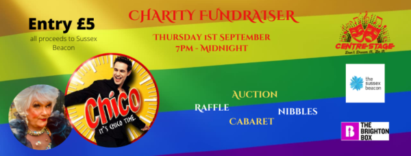Centre Stage Brighton announces fundraiser for Sussex Beacon