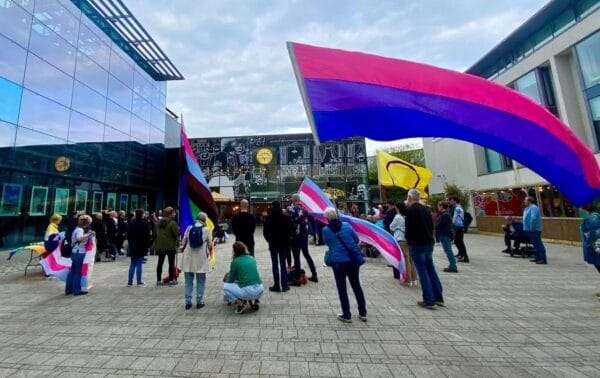 Brighton & Hove’s LGBTQ+ communities and allies make a lot of noise to mark IDAHOBIT 2023