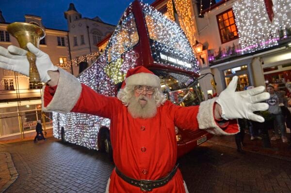 Brighton & Hove LGBTQ+ Switchboard to receive incredible £1,881 from funds raised by 2023 Santa Bus tour