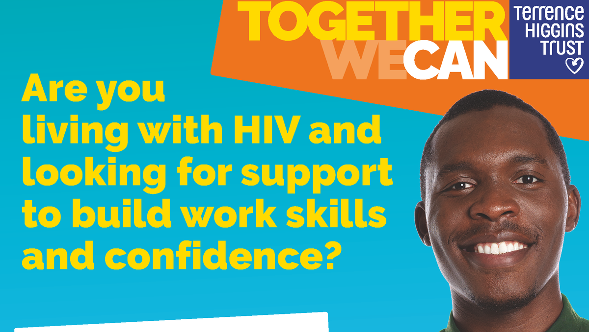 Limited places available for Terrence Higgins Trust’s next work and skills programme