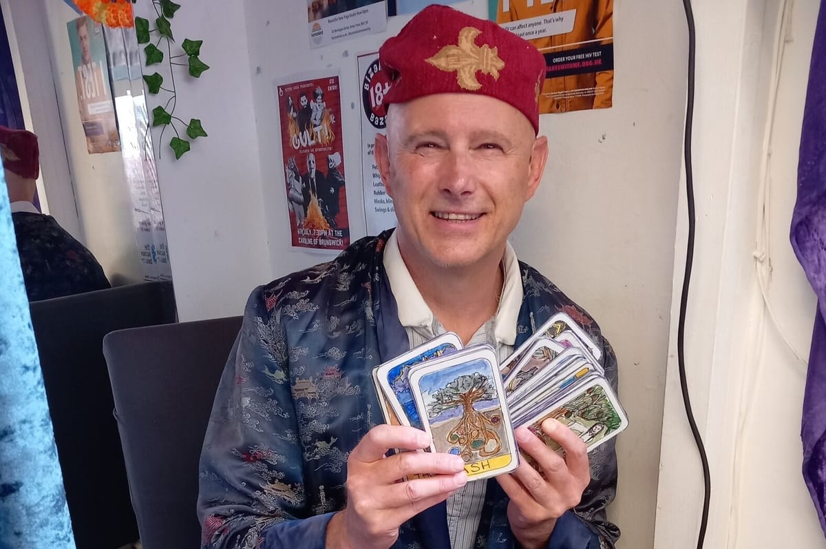 The Sussex Beacon welcomes Mystic Daz to St James’s Street shop