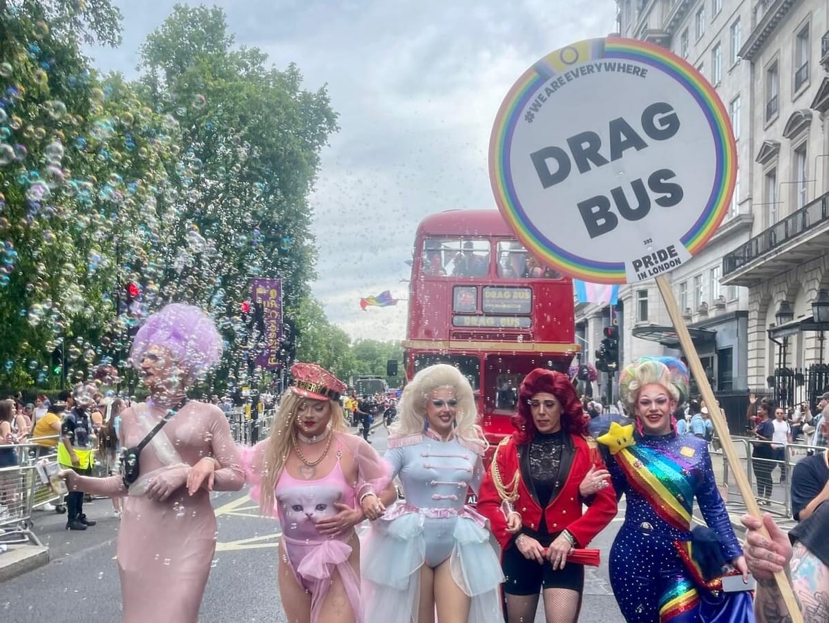 Brighton queens take Pride in London by storm