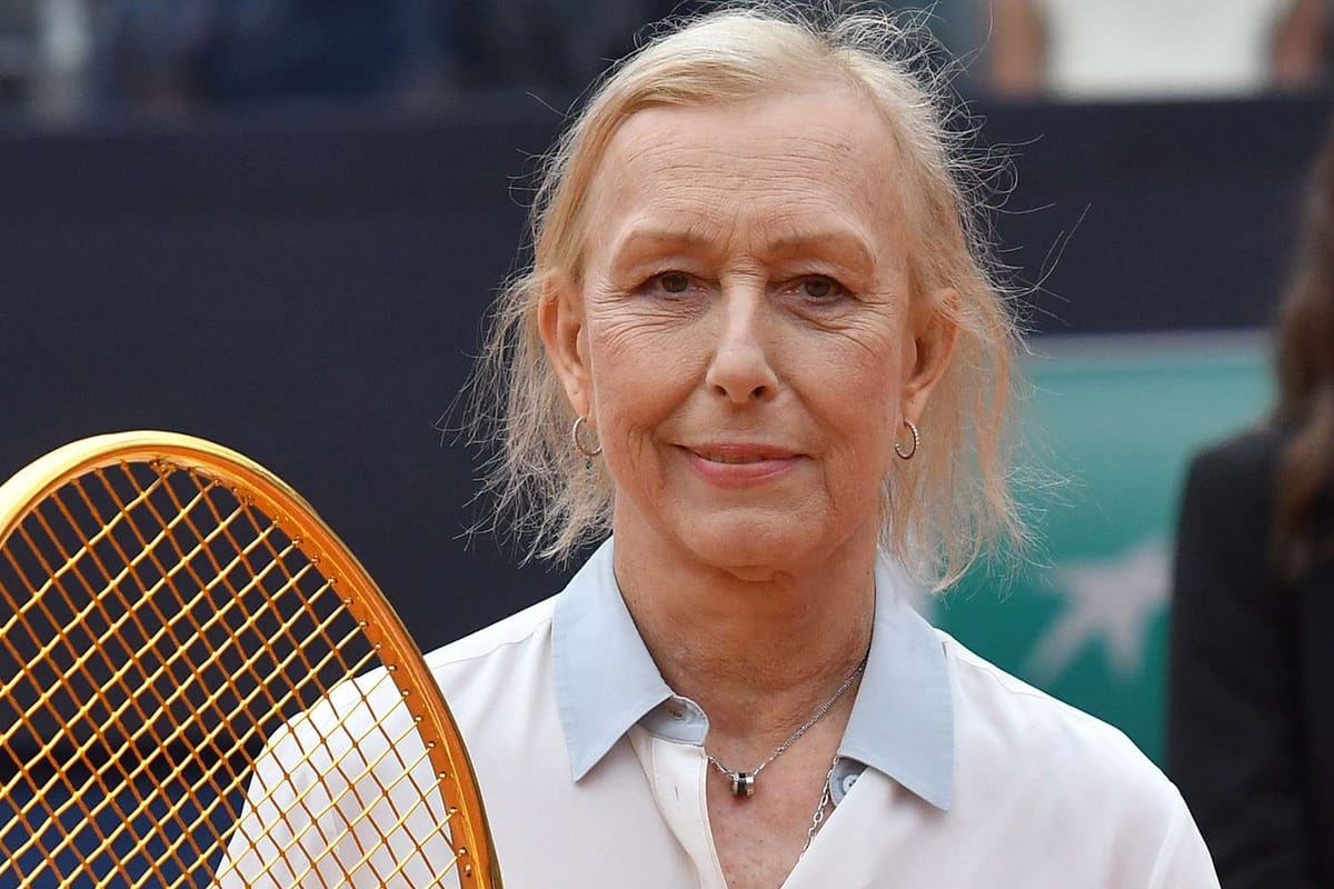 Martina Navratilova under fire after calling trans athlete Valentina Petrillo a ‘pathetic cheater’