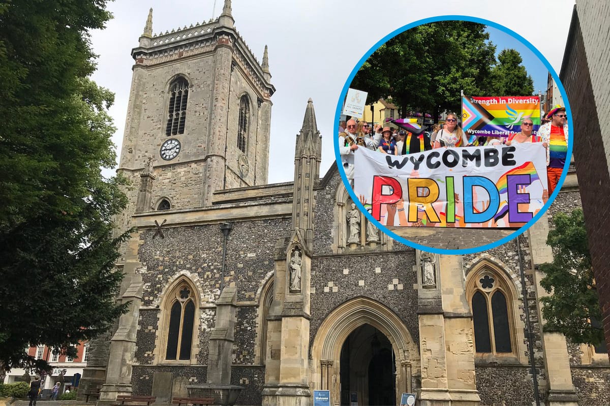 High Wycombe church under fire after erecting rainbow flag as part of town’s Pride celebrations