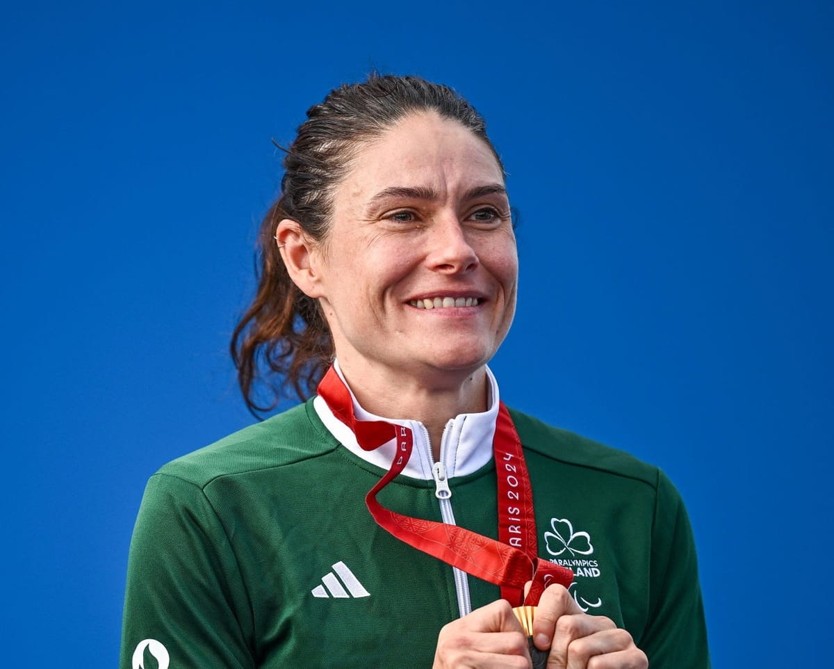 Katie-George Dunlevy, Ireland’s most decorated Paralympic athlete of all time, hopes to inspire visually impaired children and the LGBTQ+ community