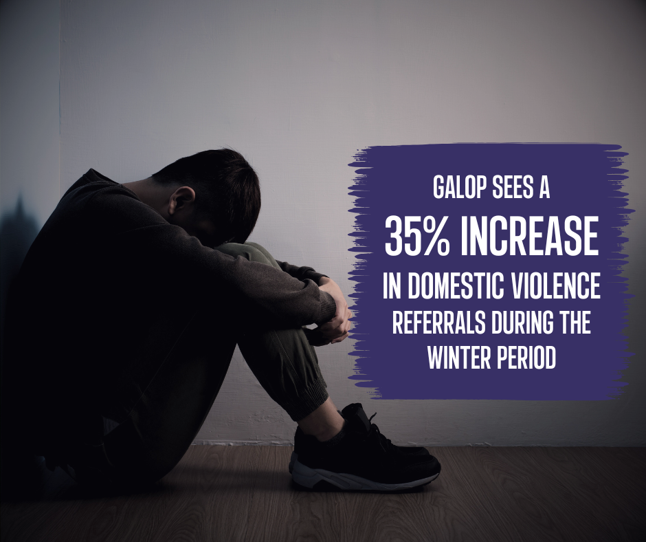 Galop launches appeal in response to a 35% increase in domestic violence referrals during winter period
