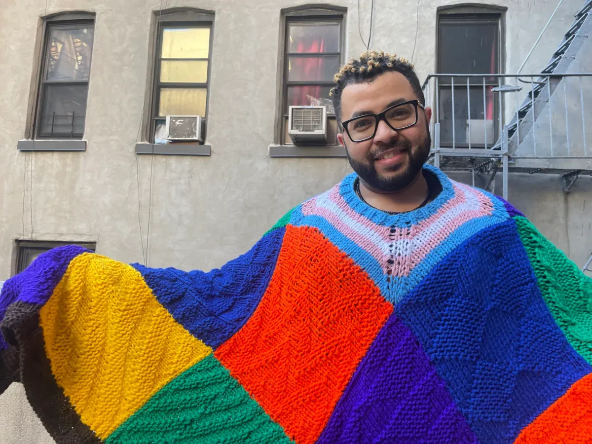 Knit the Rainbow: Keeping thousands of LGBTQ+  homeless cosy this winter
