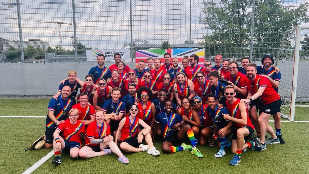 The UK’s only LGBTQ+ hockey club urges England Hockey to think again after governing body bans trans players from competing