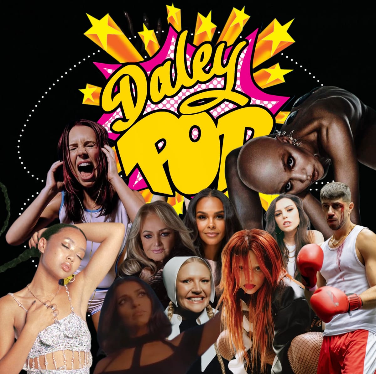 Daley Pop x February 2025 starring JADE, Griff, Marcello Spooks, Nadia Ali, Self Esteem, Bonnie Tyler, Cher Lloyd, Samantha Mumba, FKA twigs and Rose Gray!