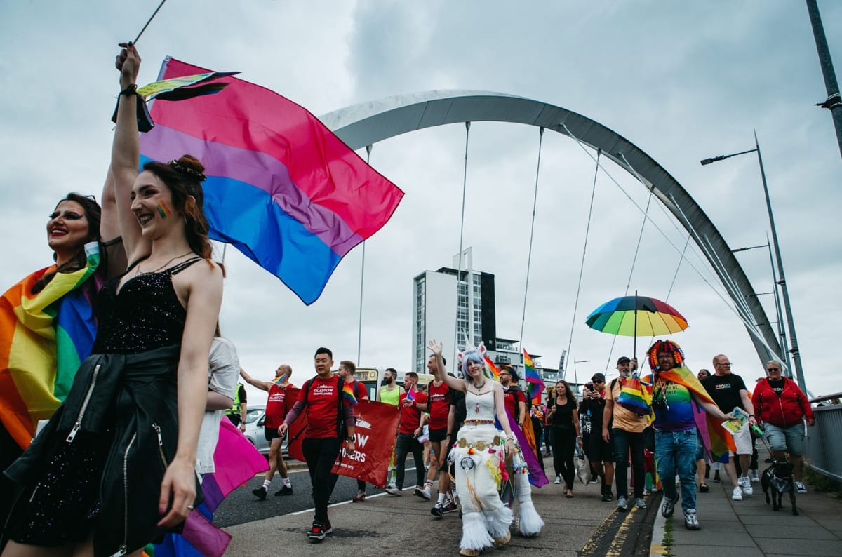 Campaigners call for Glasgow Pride to end “Pinkwashing of Pride” and “partnerships with companies complicit in Israel’s ongoing genocide of Palestinians”