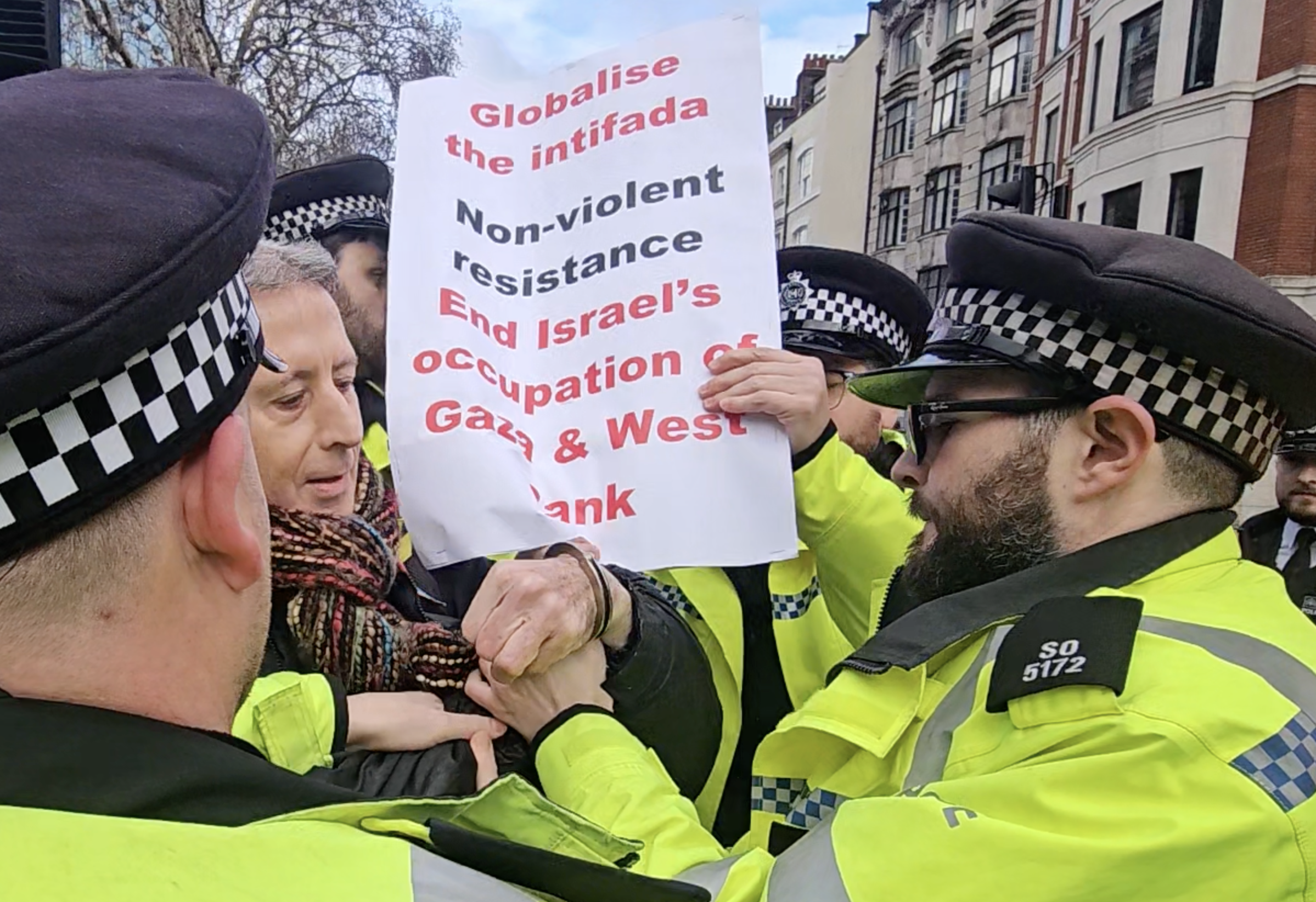 Peter Tatchell banned from attending Palestine protests after being arrested at Palestine solidarity march