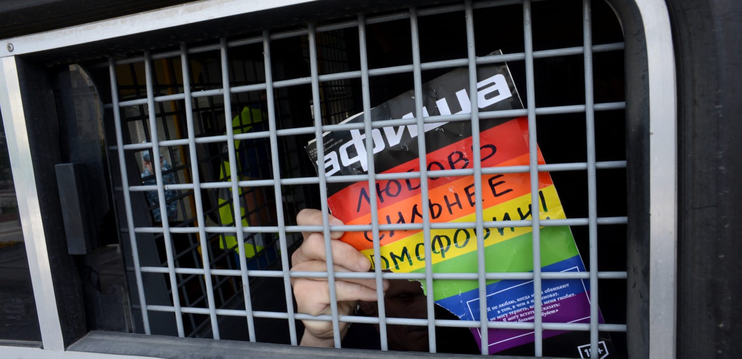 Russian LGBTQ+ activist fined as authorities escalate ‘extremism’ crackdown