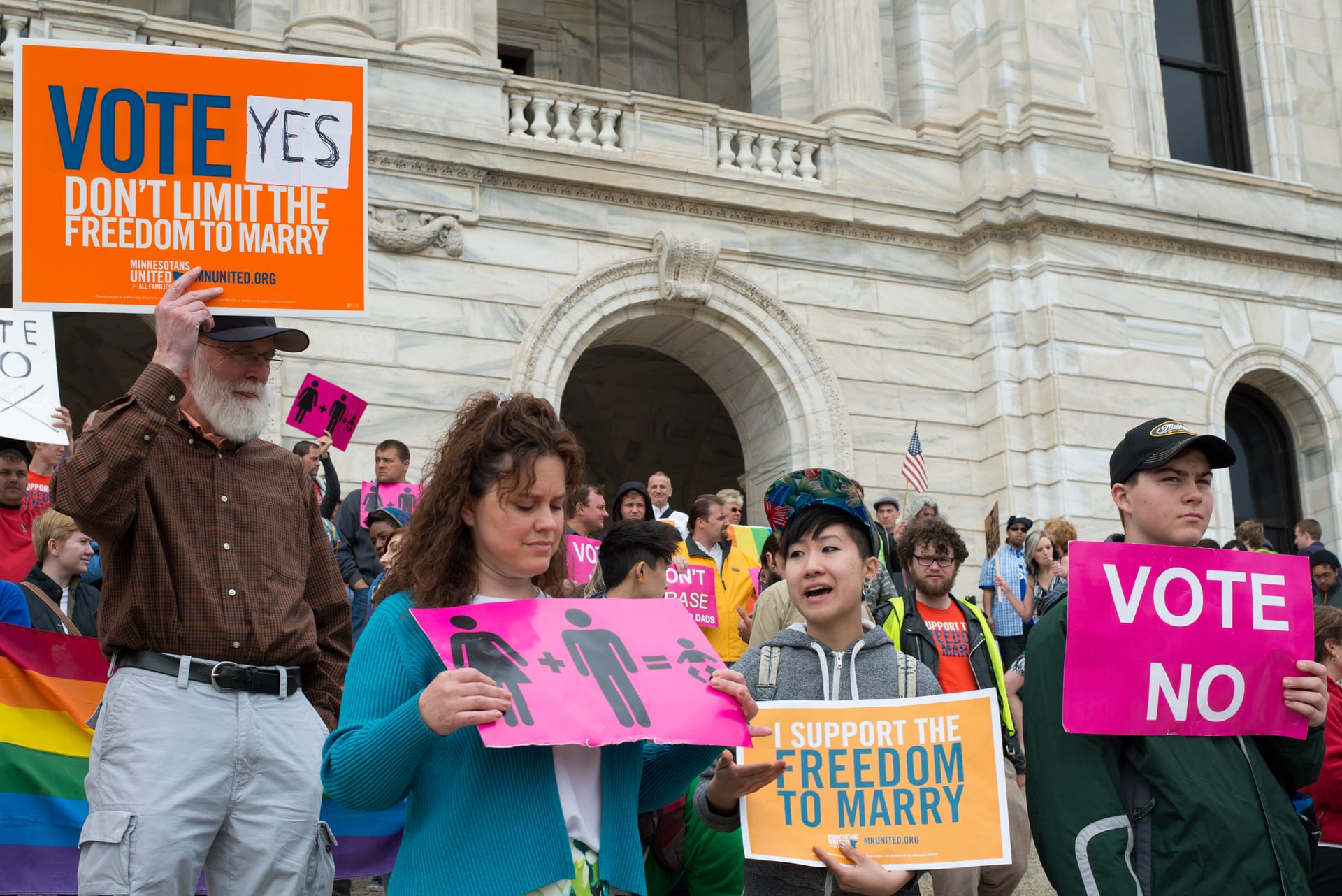 US support for same‑sex marriage dips after decades of growth