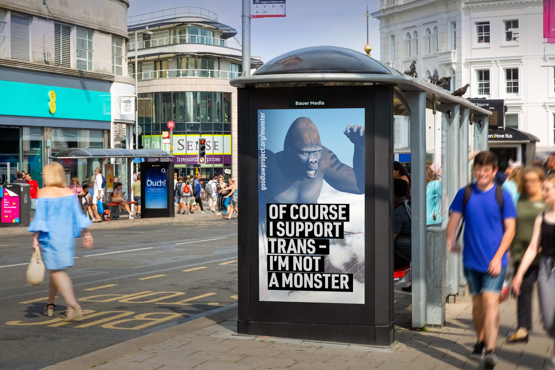 Good Law Project launches ‘Monster’ campaign in support of trans people at Pride events across the UK