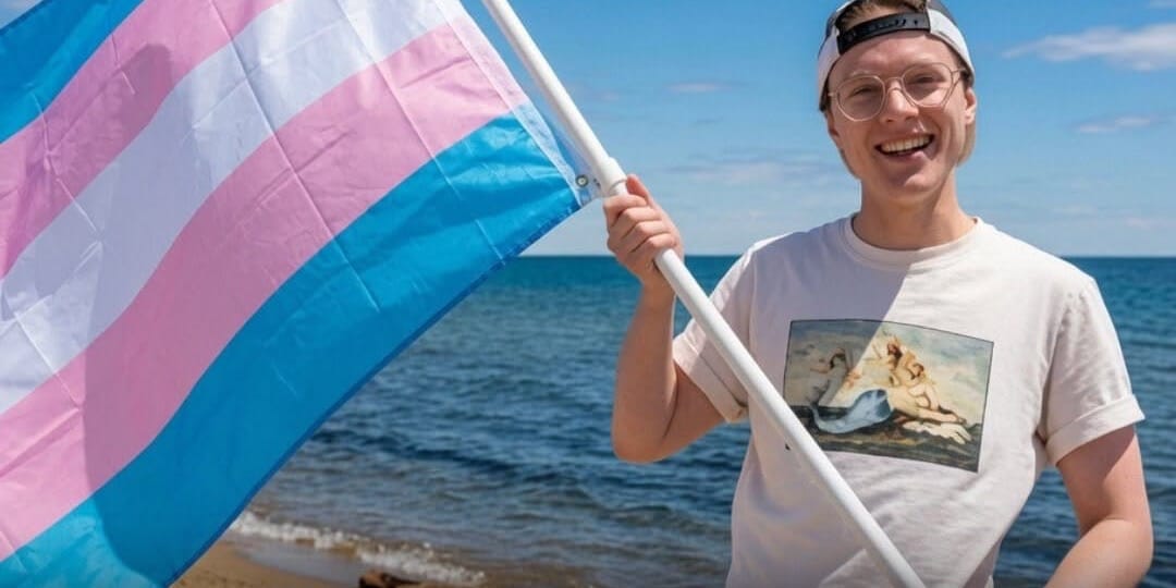 Trans swimmer Lev Goldberg begins epic 55km swim to raise funds for LGBTQ+ youth charity