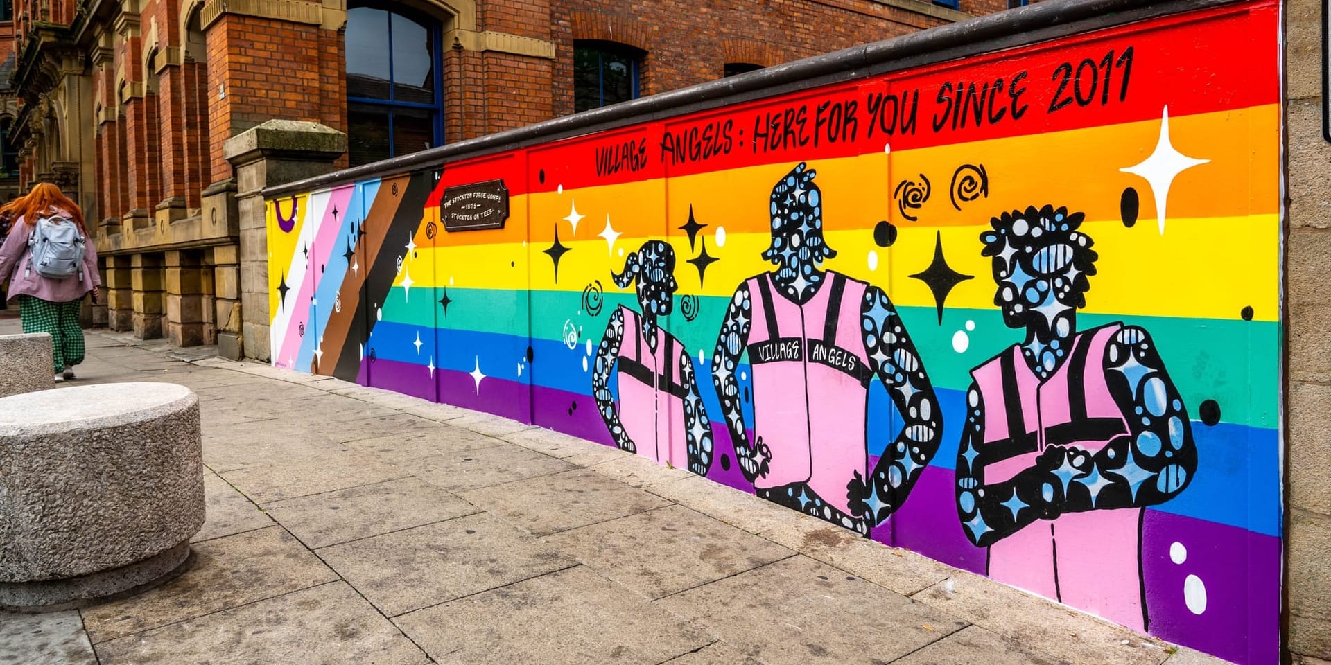 New mural unveiled in Manchester's Gay Village ahead of inaugural Manchester Village Pride
