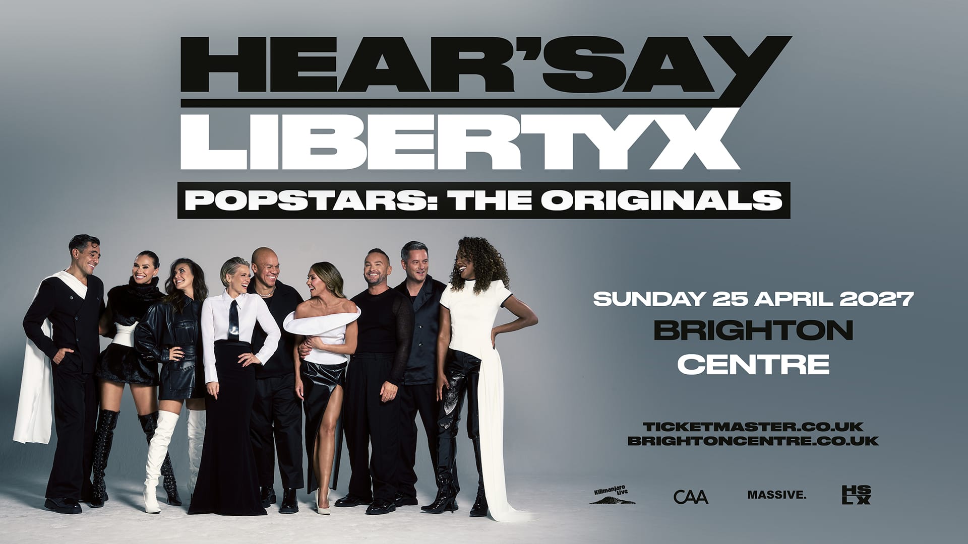 Hear'Say and Liberty X reunite for a massive UK tour and Brighton is on the list