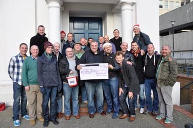 Brighton’s Gay Men’s Chorus support the Rainbow Fund
