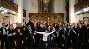 Rainbow Chorus new members night in September