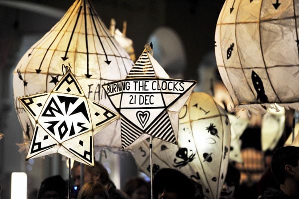 More than £7,000 raised for Burning the Clocks