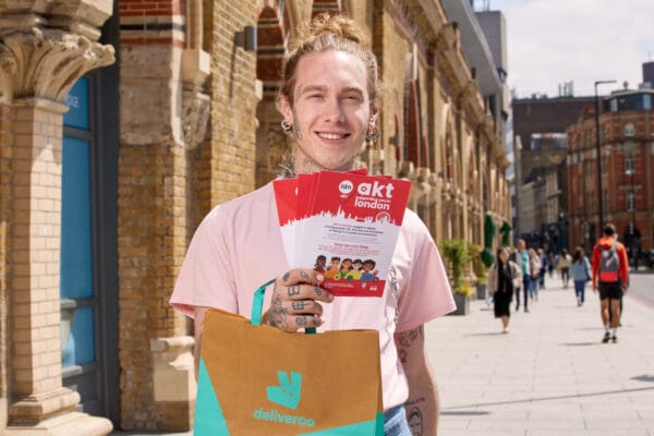 Deliveroo funding thousands of restaurant meals for LGBTQ+ people experiencing homelessness who tell staff “I’m a Friend of Dorothy”