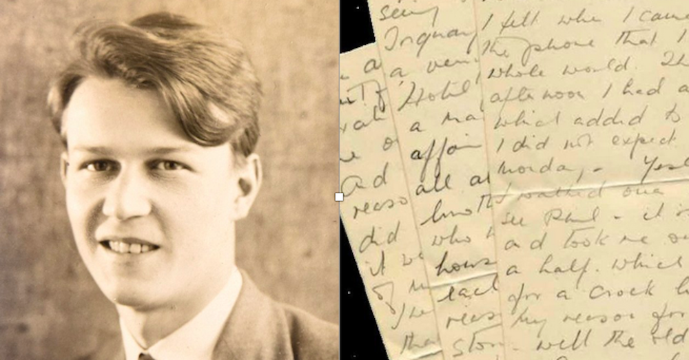 Art exhibition inspired by love letters between two gay World War Two soldiers opens in Oswestry Town Museum