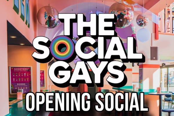 New gays on the block, The Social Gays, to host 'Our First Mixer' at R-Bar on 28 July