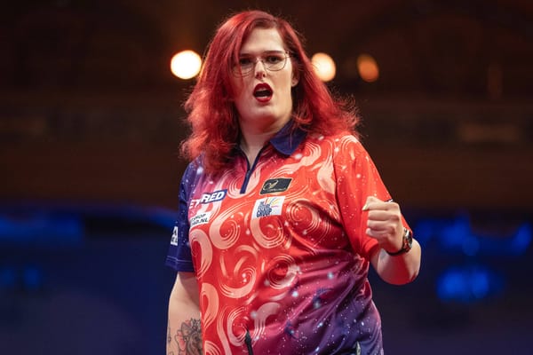 Gender-critical protesters ejected from venue after targeting trans darts player Noa-Lynn van Leuven