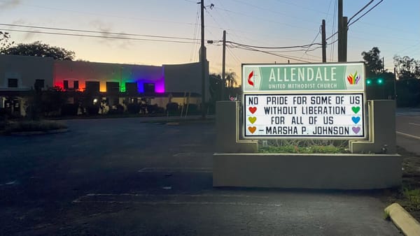 Pro-LGBTQ+ and immigrant church  fines police for using its carpark -  “We don’t do ICE here.”