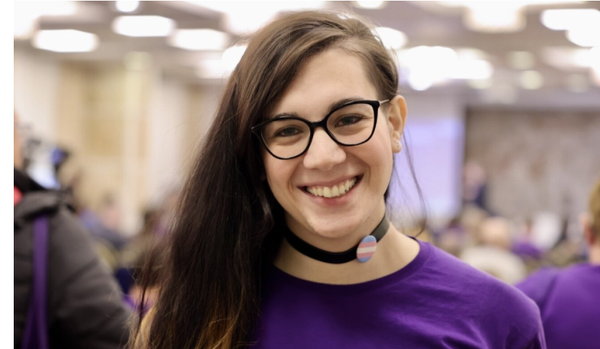 Elektra Romi Dochtzi becomes first trans woman to lead a legally recognised political party in Greece