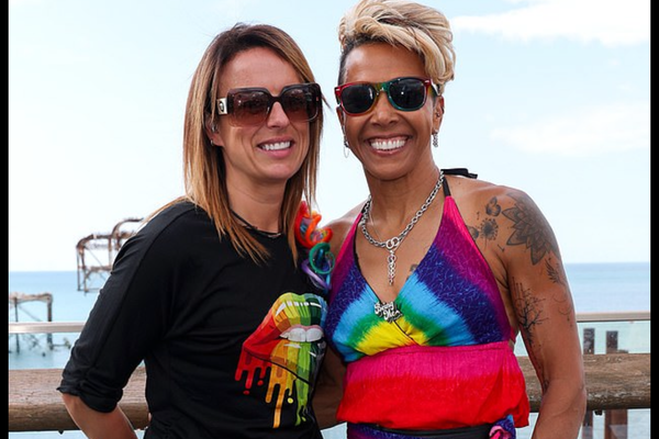 Dame Kelly Holmes announces engagement to long-term partner