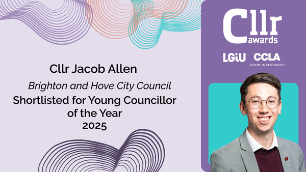 Brighton & Hove Councillor Shortlisted for National Young Councillor of the Year Award