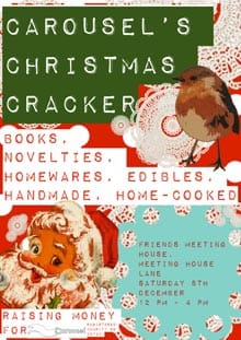 Carousel Christmas fund raiser at Friends Meeting House
