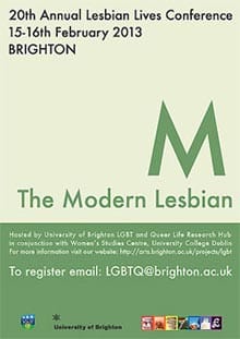 Lesbian Lives Conference returns to Brighton in February
