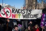 Brighton public meeting against racists